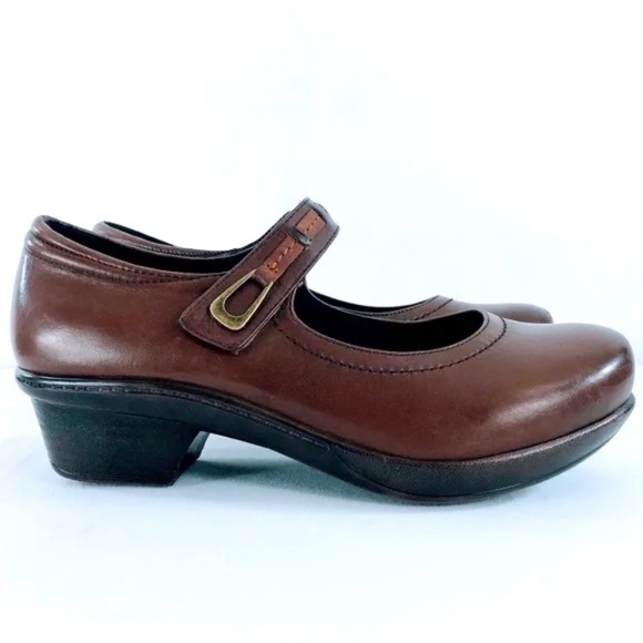 Abeo Shoes Abeo Womens Shoe Brown Leather Mary Jane Pro System Comfort Candace Sz 85 Poshmark